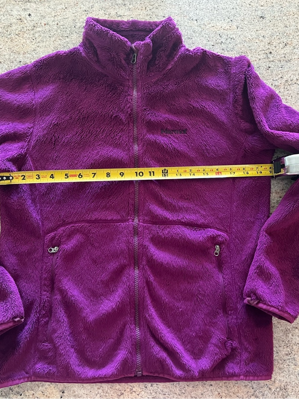 Marmot Women’s Plush Zip Fleece Jacket - Magenta